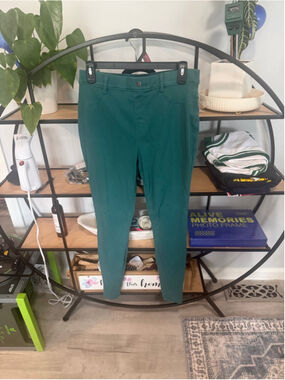Women's Time and Tru Green Leggings M